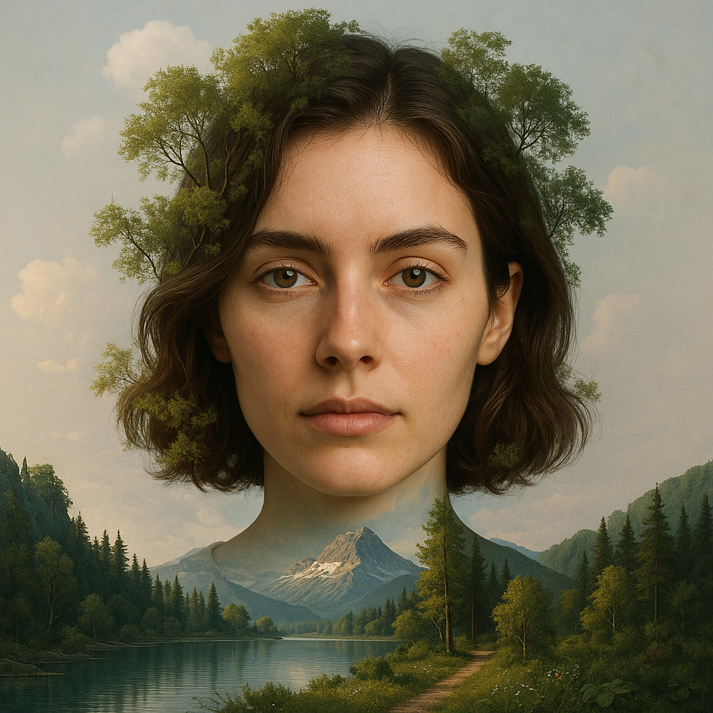 Nature Fusion - AI image transformation example