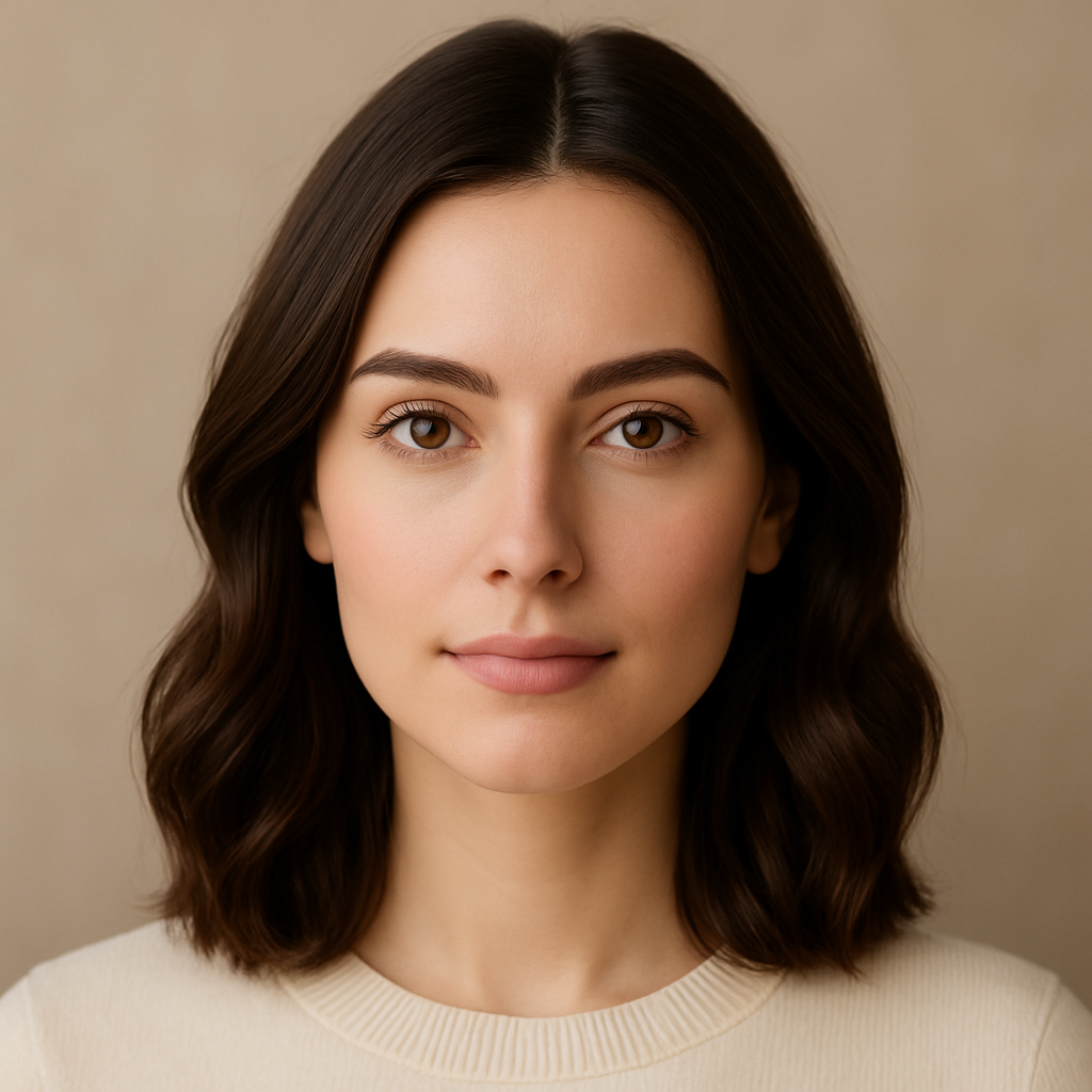 Portrait Retouching - AI image transformation example