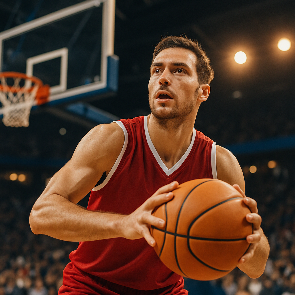 Sports Photo Enhancer - AI image transformation example